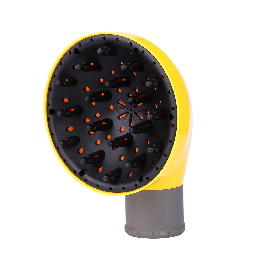 Hair Dryer Diffuser Salon Magic Hair Blower Cap Wind Curl Hair Dryer Cover DIY Hair Styling Tools Salon Accessories: Yellow A