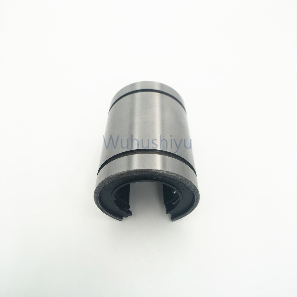 8 st/lot  lm12 uuop 12mm öppna linjära kullager 12 x 21 x 30 mm linjära lager bussning linjärt rörelselager