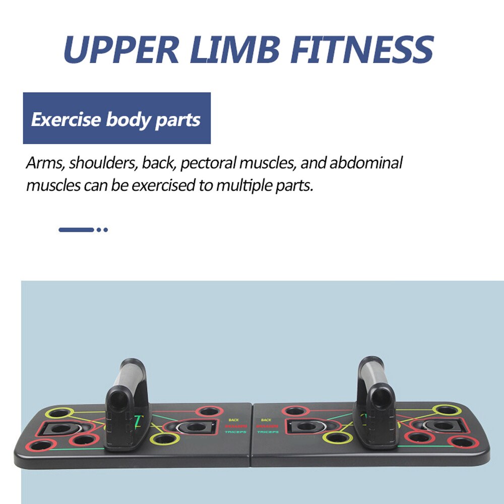 Unisex Push Up equipo de gimnasio con estante soporte para flexiones tablero gimnasio hogar herramienta de Fitness integral ejercicio deportes Culturismo