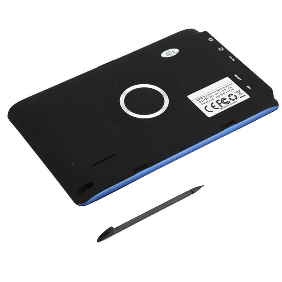 7 Inch Truck Car GPS Navigator 8GB ROM Bluetooth Locator Navigation Free Map 30 Languages