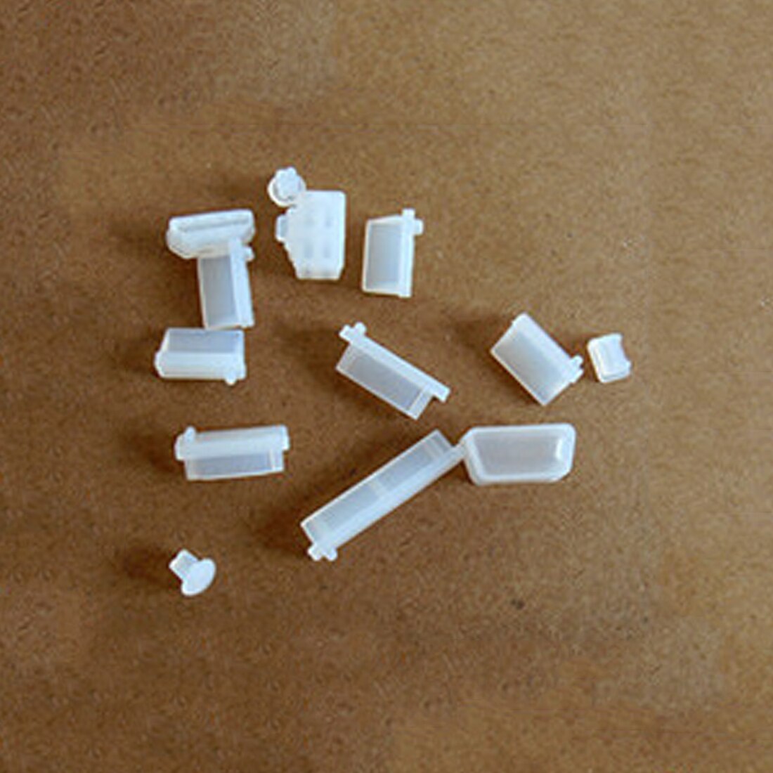 13 sztuk/zestaw silikonowe przeciwkurzowe zatyczka zaślepka uniwersalny pyłoszczelny Port USB interfejs RJ45 pokrywa robić laptopa komputer stancjonarny akcesoria: przezroczysty