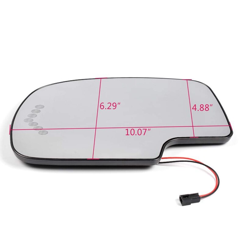 Linkerkant Verwarmde Spiegel Voor Chevy Avalanche Silverado Suburban Gmc Tahoe Sierra Yukon Cadillac 88944391