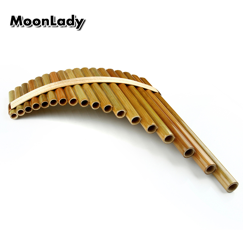 18 rør pan fløjte f nøgle pan rør træblæser instrument kinesisk traditionelt musikinstrument bambus pan fløjte