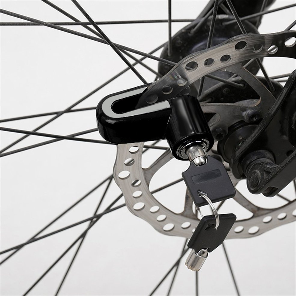 Stijlvolle Duurzaam Scooter Fietsen Veiligheid Anti-diefstal Schijf Fiets Motorfiets Schijfremrotor Lock Geweldig Voor Outdoor