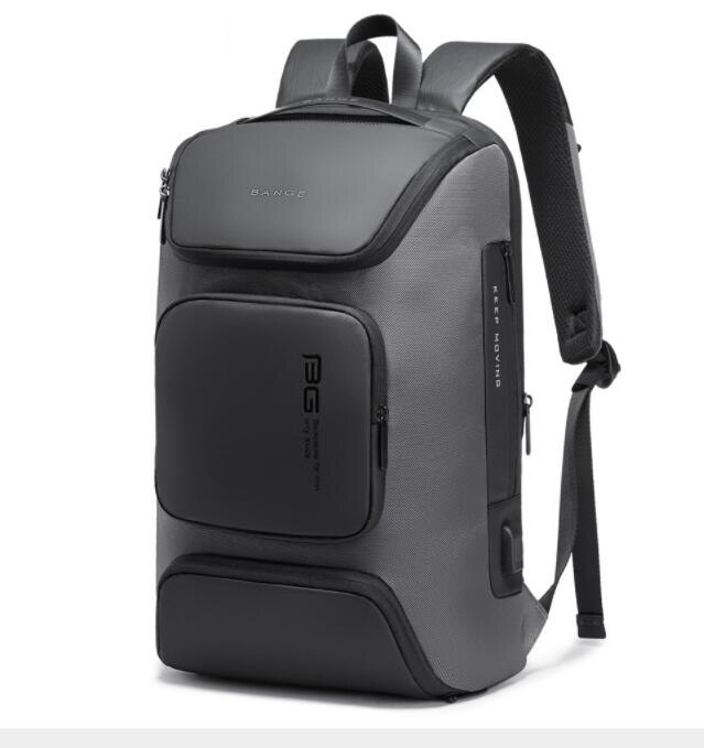 KAKA USB ladung Rucksack 15,6 zoll Laptop tasche Rucksack Männer Rucksack Reisetasche Männer Rucksack tasche Männer Schulter Tasche Rucksack: grau