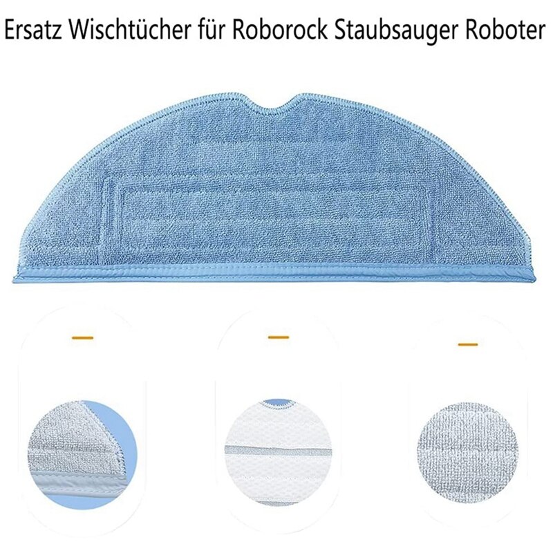 Microfiber Doekjes Voor Roborock S7 S7 Plus Roborock S7 Robot Stofzuiger Vervangende Accessoires