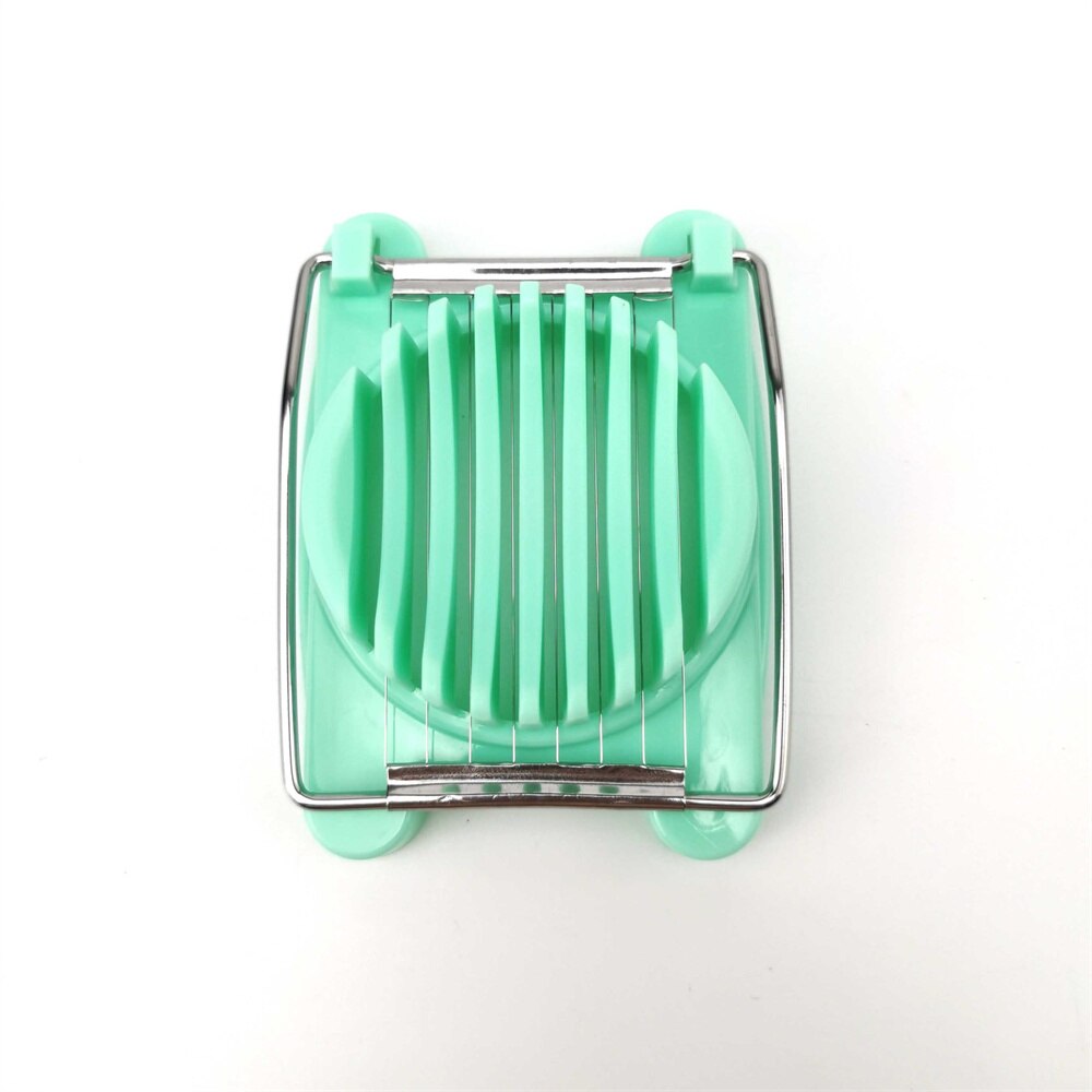 Egg Cutting Tool Egg Cutter Egg Slicing Divider Fancy Splitting Cutting Loose Flower Eggs Multifunctional Egg Cutter: Green 1