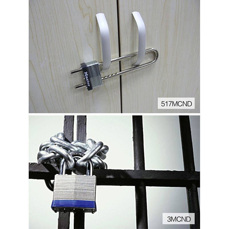 Master Lock Hangslot deurslot Raam Anti-diefstal Professionele Sloten picks Waterdichte U type Magazijn Rvs lockerslot