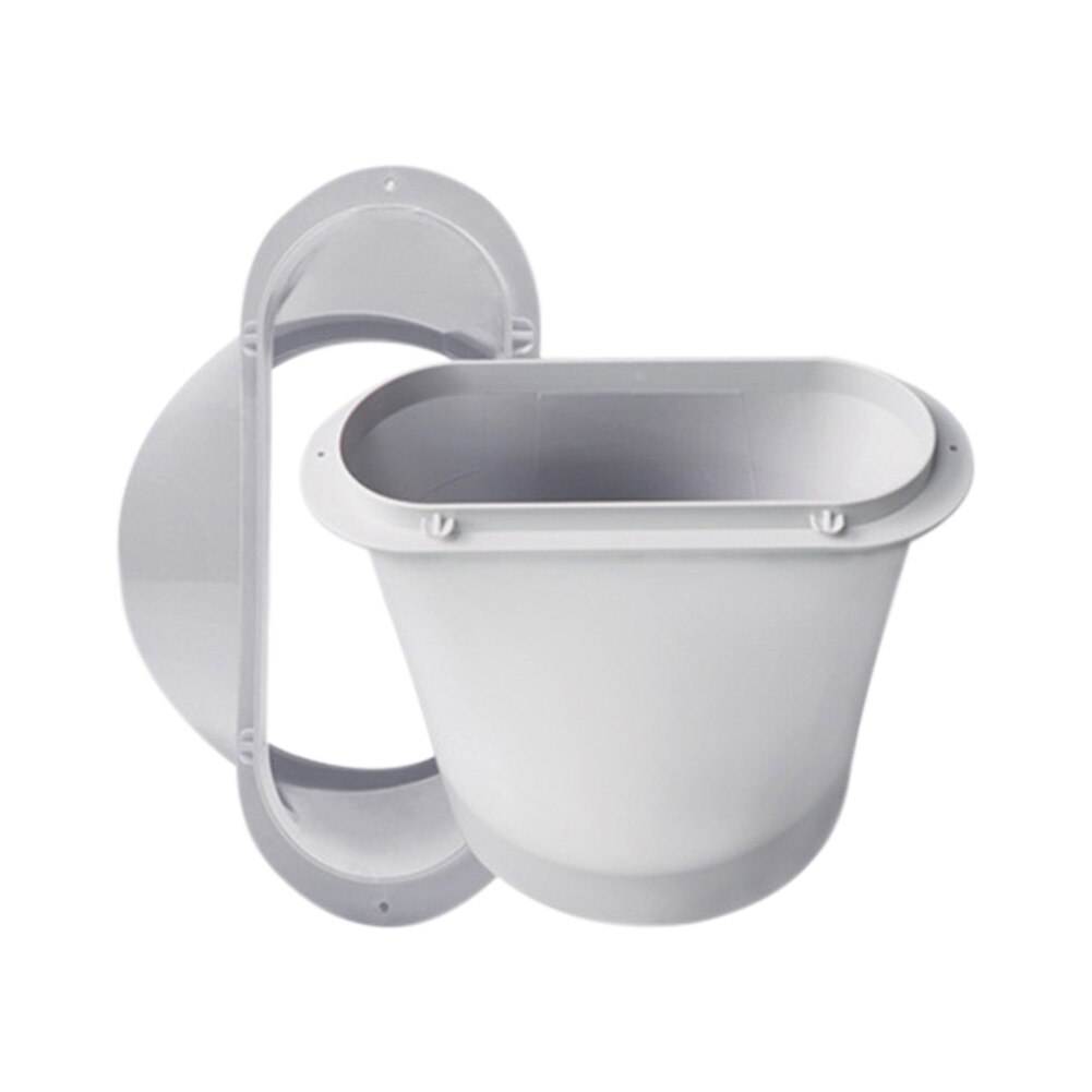 150mm bouche plate climatiseur tuyau d'échappement connecteur en plastique Ventilation Flexible climatiseur évent tuyau conduit sortie