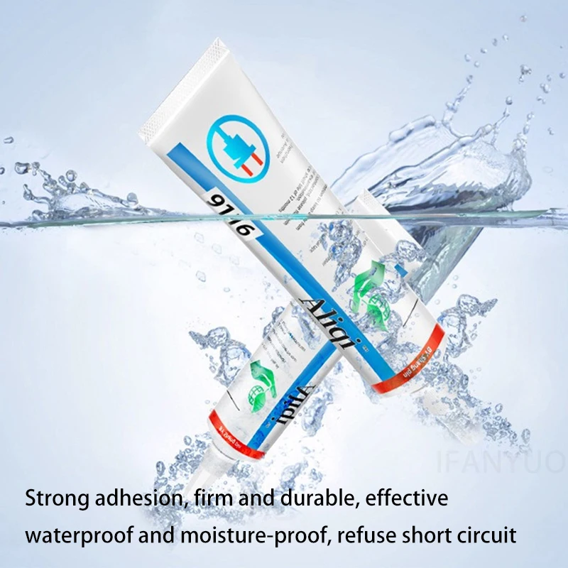 15/60ml Liquid Insulating Electrical Tape Waterproof High-Temperature Resistant Insulating Tape Electrical Wire Cable Coat Glue