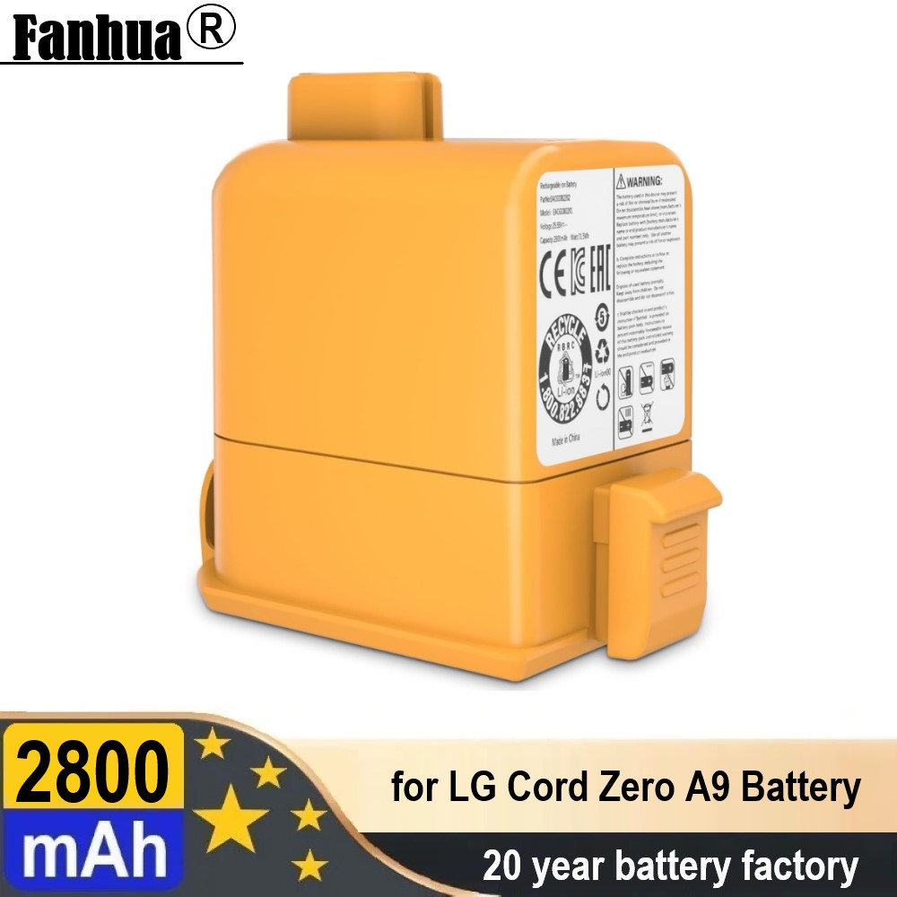 25.9V 2800mAh akumulator EAC63758601 dla LG Cord Zero A9, przewód Zero A9 +,A9, przewód Zero A9 Plus,A9M,A958,A958SK