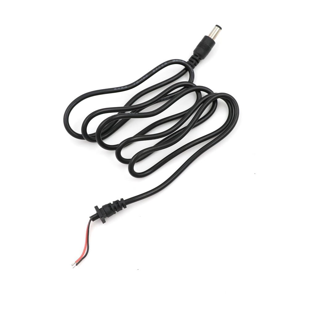 Cable adaptador/cargador de energía 1,2 m DC Jack punta conector de clavija Cable portátil fuente de alimentación 5.5X2 5