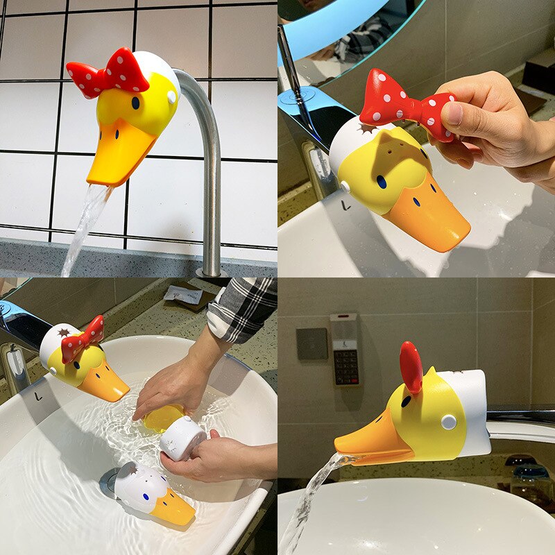 Dieren Waterkraan Kraan Extender Kinderen Kids Wassen Hand Helper Kraan Beluchter Water Diffuser Peuter Badkamer Accessoires