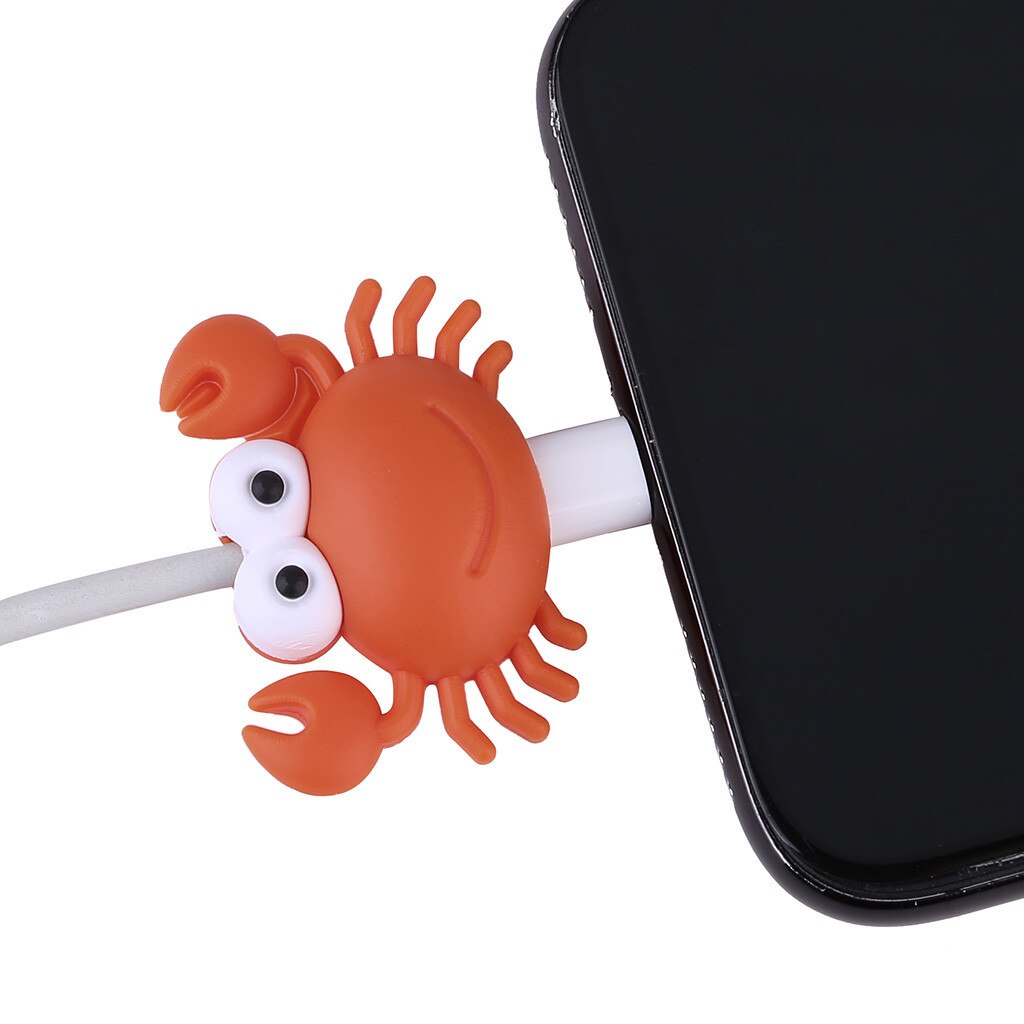 Mnycxen Kabel Linie Beißen für Iphone schnur Tier Zubehör Schützt Niedlich Schutz Kabel Tier Beißen Kabel Wickler Veranstalter z70: M