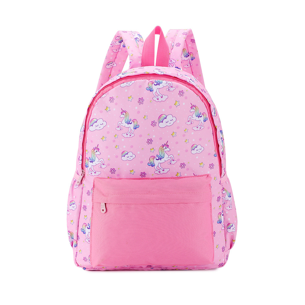 Meisjes Schooltassen Voor Kinderen Rugzak Met Lunch Tas Eenhoorn Leuke Cartoon Rugzak Kinderen Schooltas Voor Meisjes Mochila Escolar: Roze