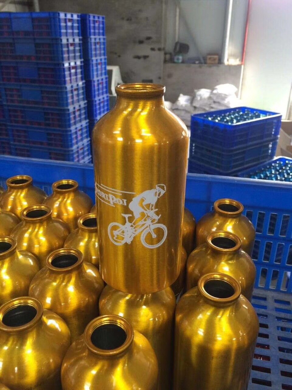 Fietsketel aluminiumlegering waterkoker sportketel bakverf fietsketel mountainbike 500ml vijf kleuren