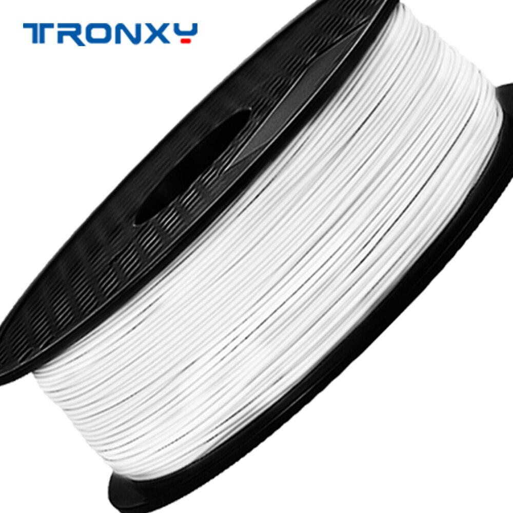 1kg tronxy 3d printer filament accessoires benodigdheden pla/abs 1.75mm printmateriaal diverse soorten kleuren kiezen: Wit