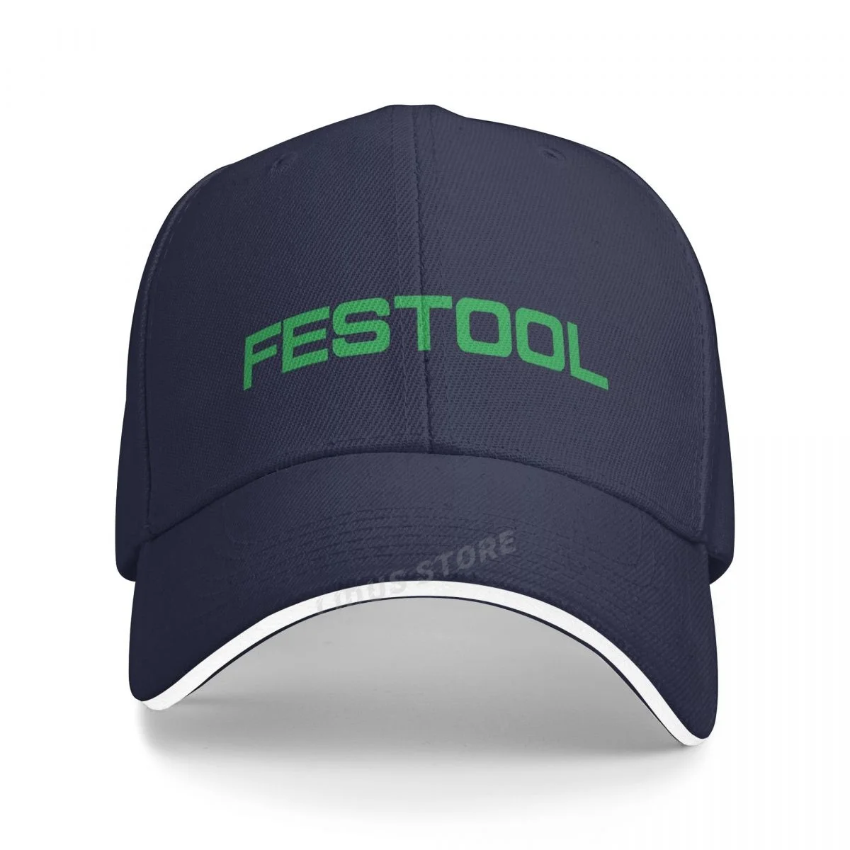 Festool Tools Baseball Caps Unisex Casual Festool Hats Cotton Adjustable Cap: Navy Blue