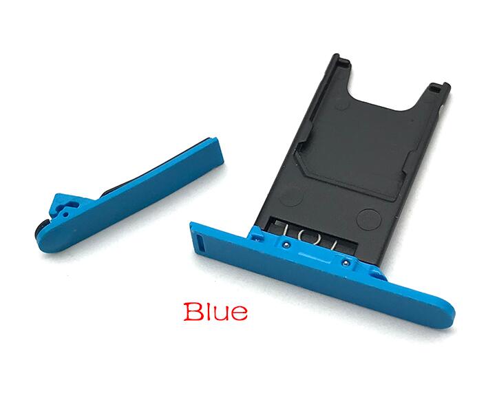 Support de fente pour carte SIM, accessoires adaptateur pour Nokia N9: Blue