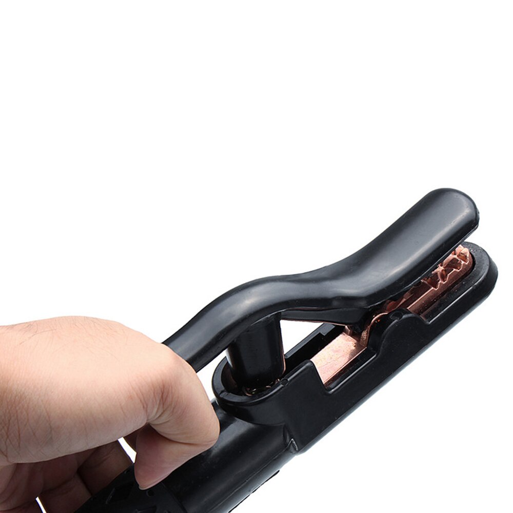 Welding Electrode Holder 800A Mini Brass Welding Rod Electrode Holder Stinger Hardware Tool Resistance Spring Steel