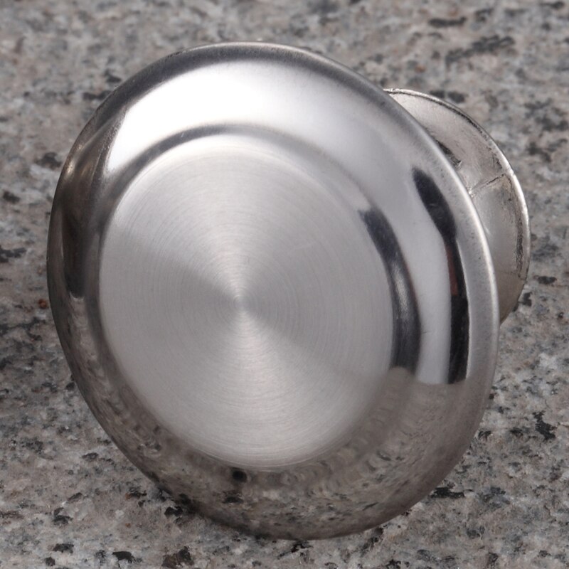 Myhomera Cabinet Knob Stainless Steel Cupboard Pullers Drawer Knobs Furniture Wardrobe Round Handle Kitchen Door Pulls Hardware