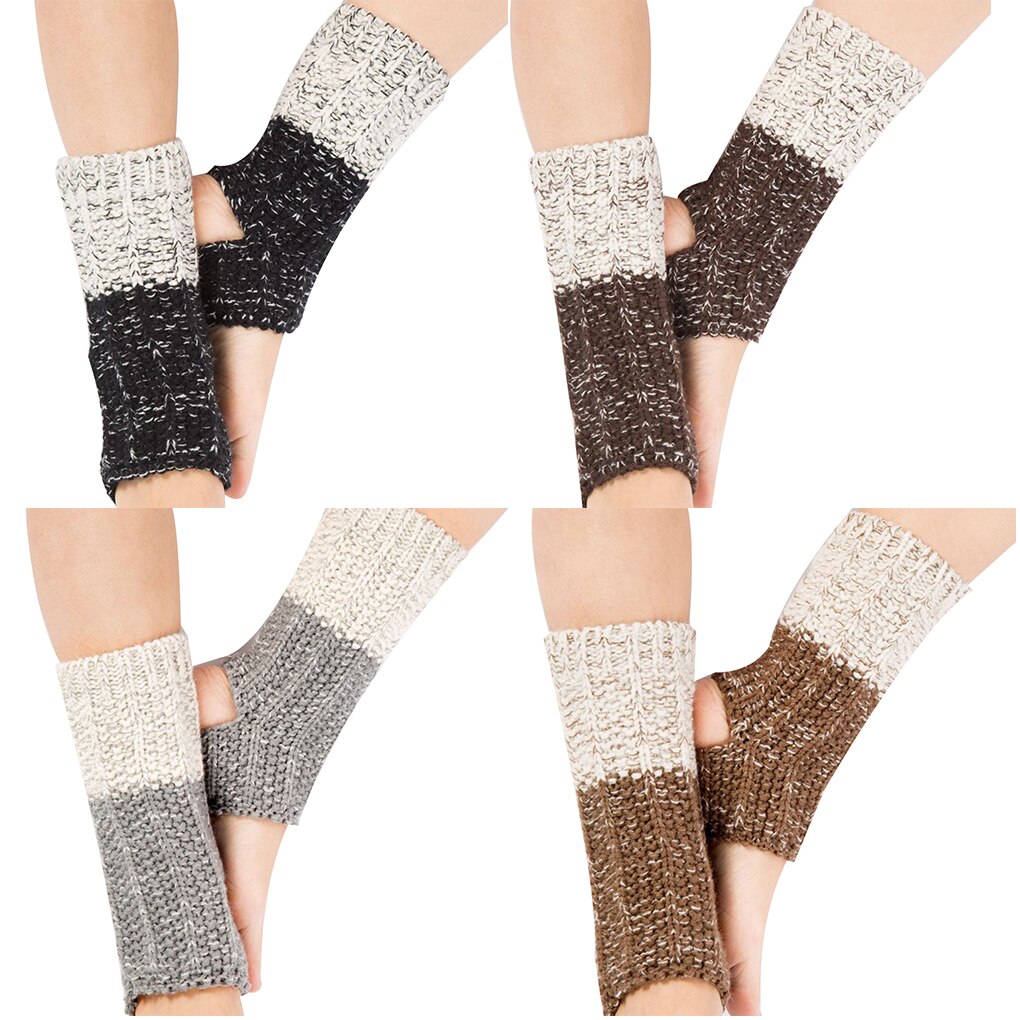 1 paar Acrylon Weich Frau Latein Ballett Socken Fitness Tanzen Mädchen Winter Gestrickte Beinlinge Toppers Manschetten