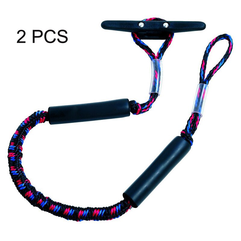 Strong Endurance Kayak Accessories Boating Ropes Mooring Ropes For Rafting Motor Boat Kayak Pontoon Rowing Boat Accessories: 2 PCS Multi