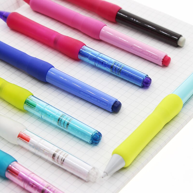 Tunacoco 0.5mm tombow mono mechanisch potlood splitsen automatisch studentenpotlood rubber buigbaar beweegbaar potlood  bb1710187