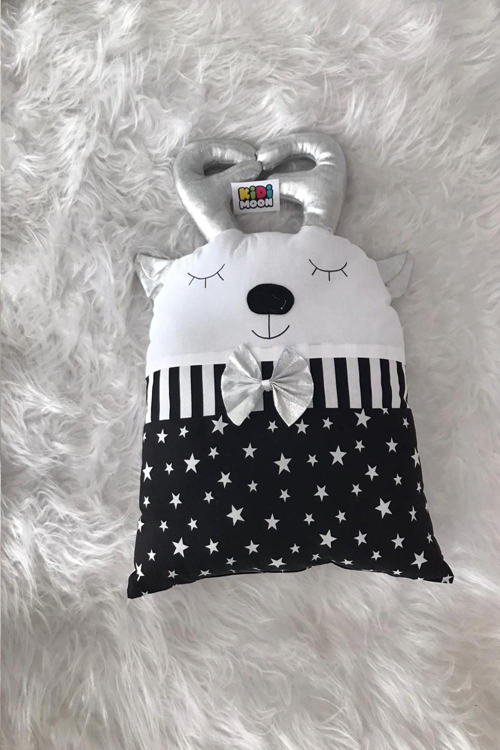 Jaju Baby Kidimoon Zwarte Ster Herten Wieg Bescherming Decor Kussen