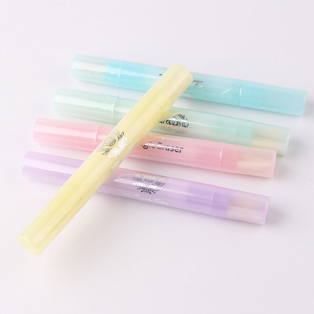 1pc Nail Polish Remover Pen with 3 Pen Points UV Gel Cleaner Edge Corrector Pen Manicure Cleaning Pen Nail Art
