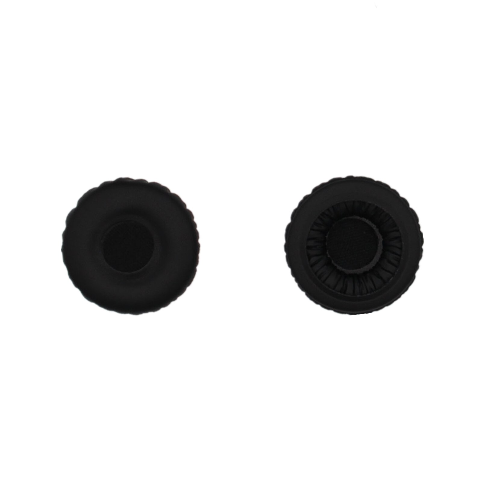 Funda de auriculares para AKG Y40 Y45BT, juego de esponja Y45, almohadilla de haz de cabeza para auriculares, almohadillas para los oídos: Black 2pcs