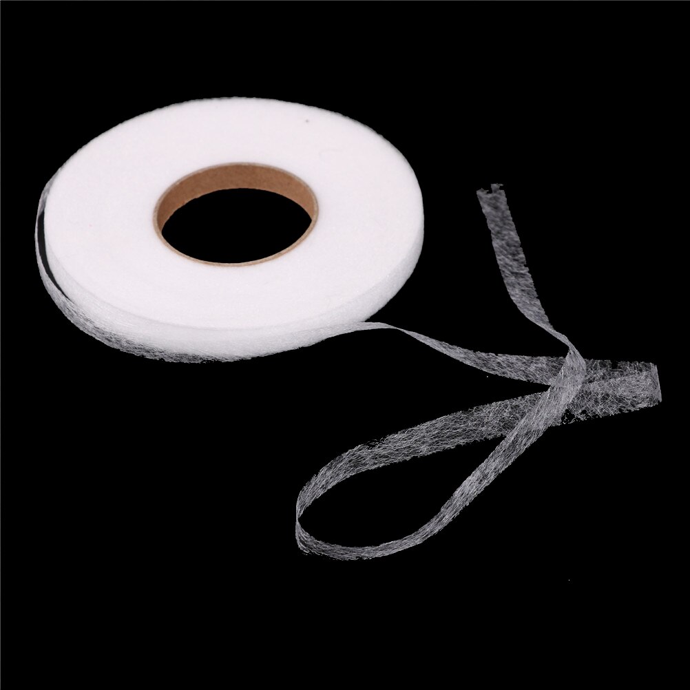 70 Yards blanc vêtements ruban adhésif Double face Fusible tissu à coudre Buckram colle ruban bricolage tissu