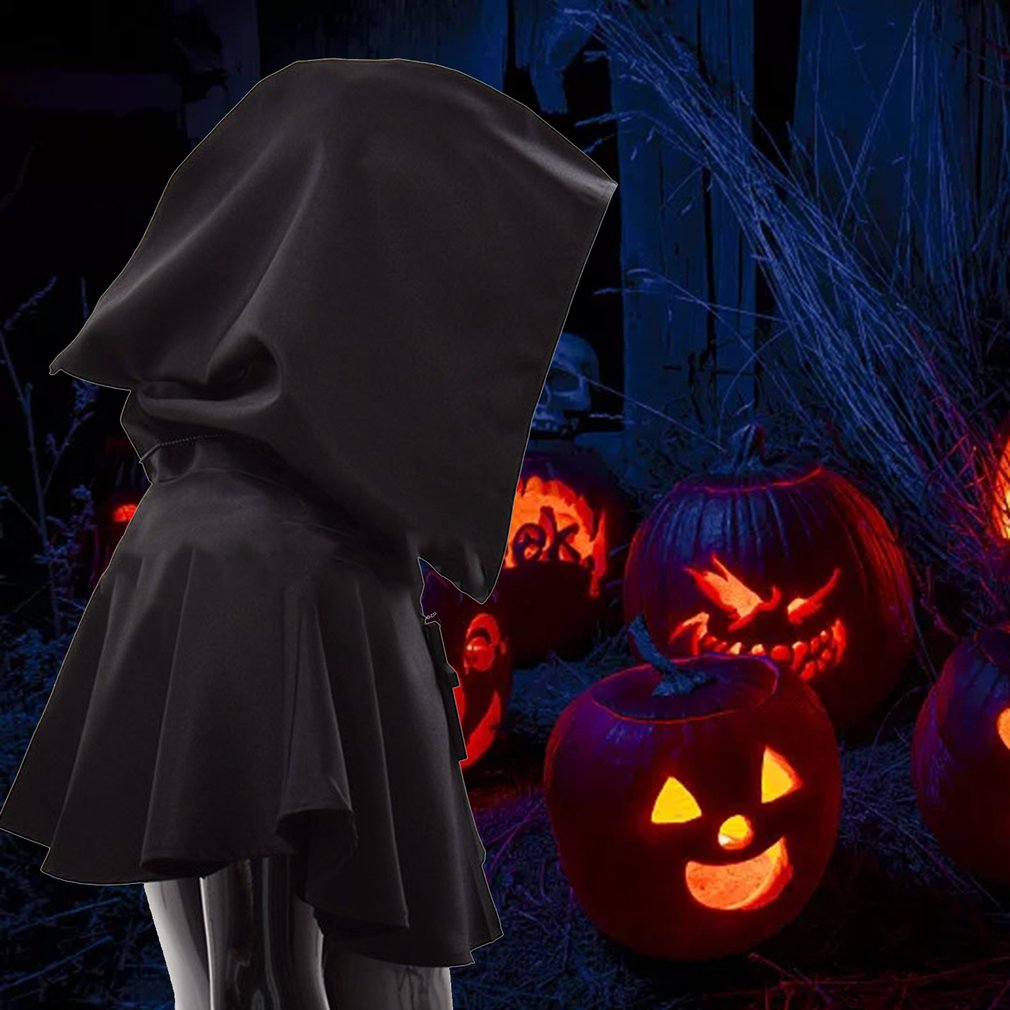 Halloween Cosplay Cape Cloak Hooded Halloween Christmas Cosplay Masquerade Ball Special Fiber Durable Cloak