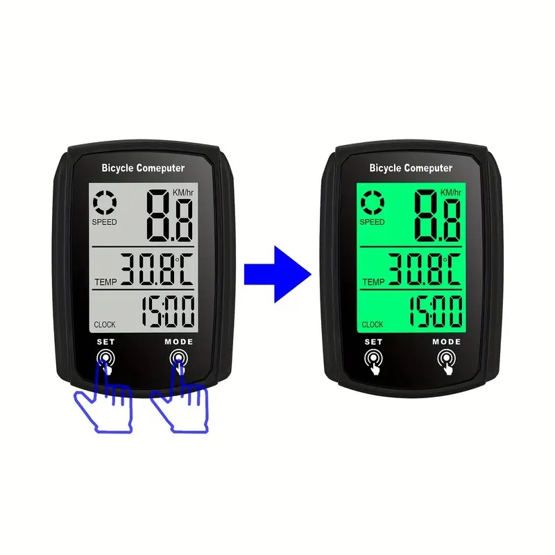 Compteur de vitesse de vélo numérique filaire, odomètre, accessoires de cyclisme, surveillance de la vitesse du vélo, accessoires de vélo