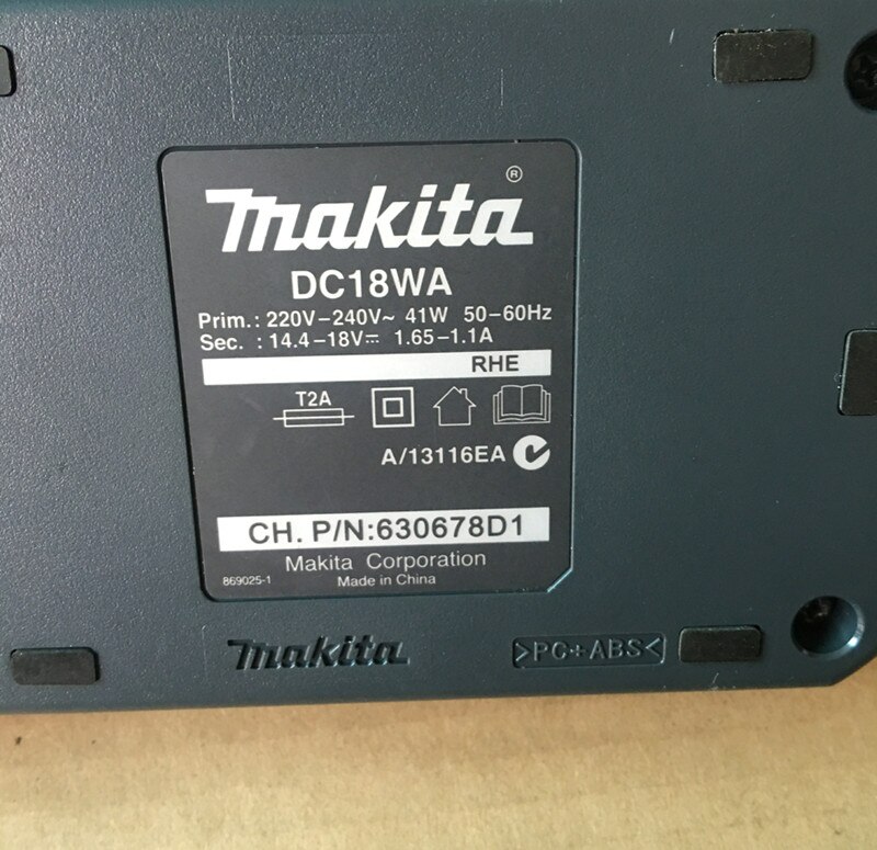 Ersatzakku Für Makita 14,4V – BL1413G Kompatibel, 1,3Ah / 1300mAh, Inkl. Ladegerät DC18WA, Für Viele Makita Werkzeuge