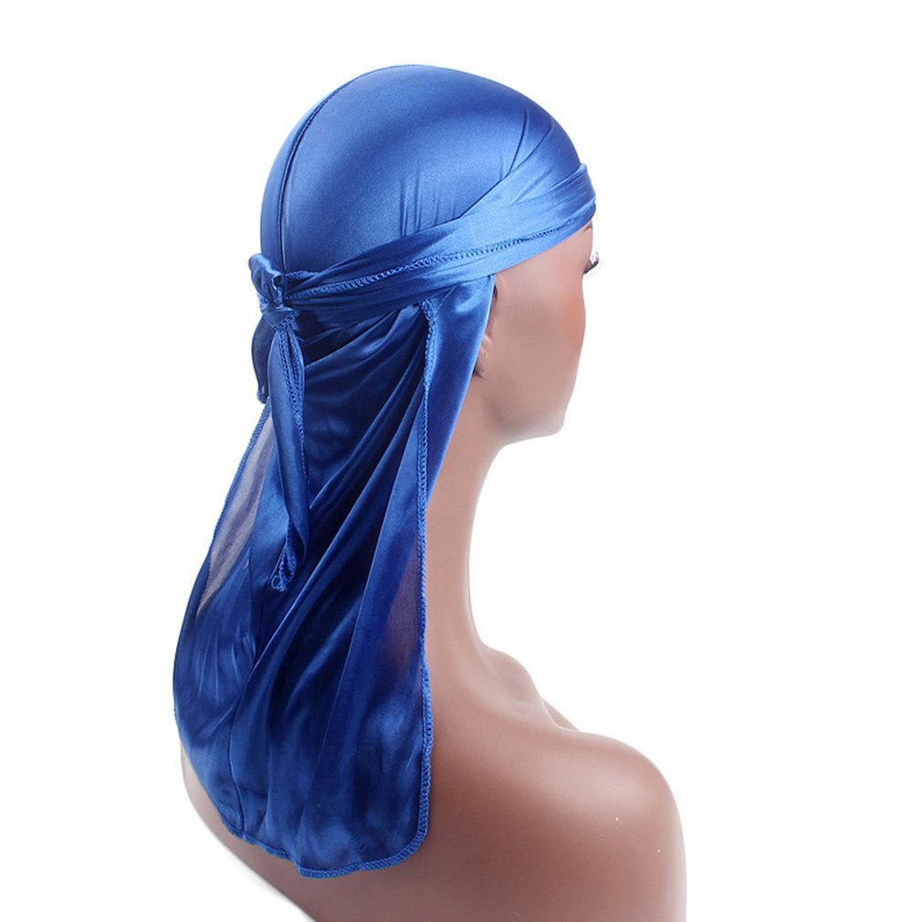 Mannen Vrouwen Zijde Satijn Ademend Silky Durag 360 Golf Koele Bandana Hoed Tulband