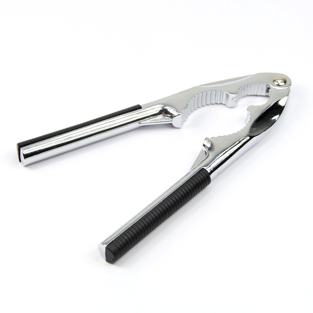NOCM Quick Black Handle Walnut Cracker Nutcracker Sheller Nut Opener Kitchen Tool 16.5*4cm
