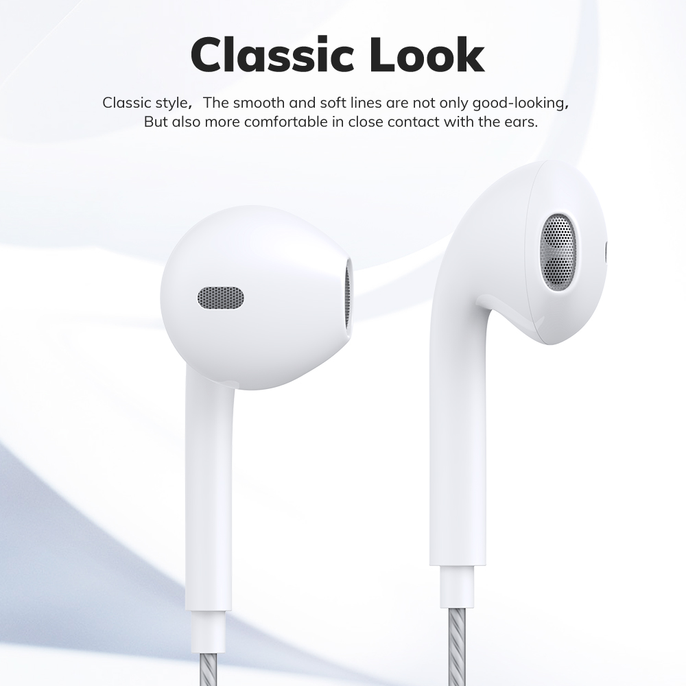 TOPK F20 in-ear Headphone HiFi Sound Built In HD Mic Universal 3.5mm Plug Original Headset Sport Headset