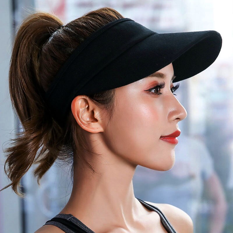 Outdoor Sports Running Hat Sun Cap Wide Brim UV Protecting Summer Beach Sun Caps XD88