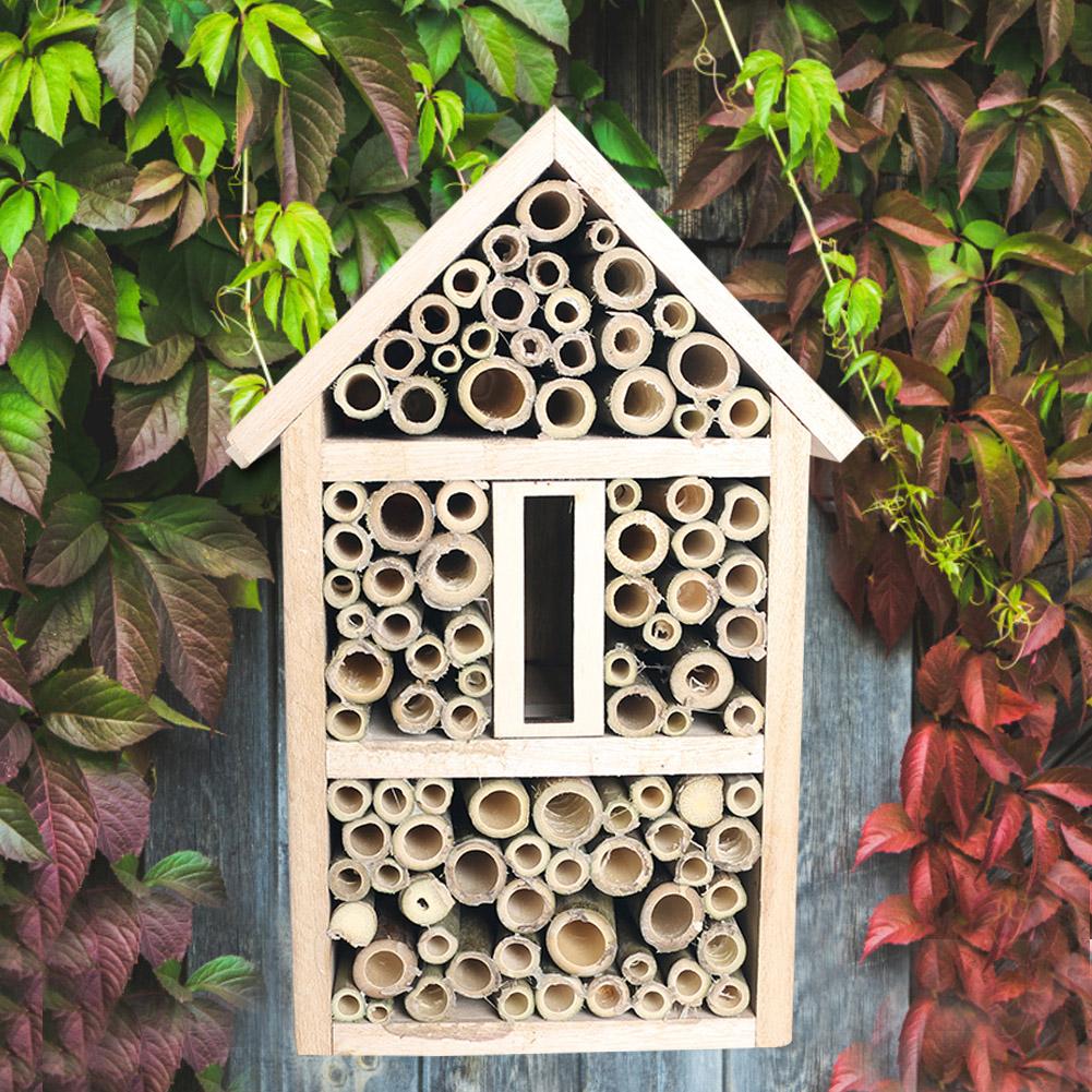 Bee Huis Bamboe Bijenkorf Voor Eenzame Bijen Huis Tuin Decoratie