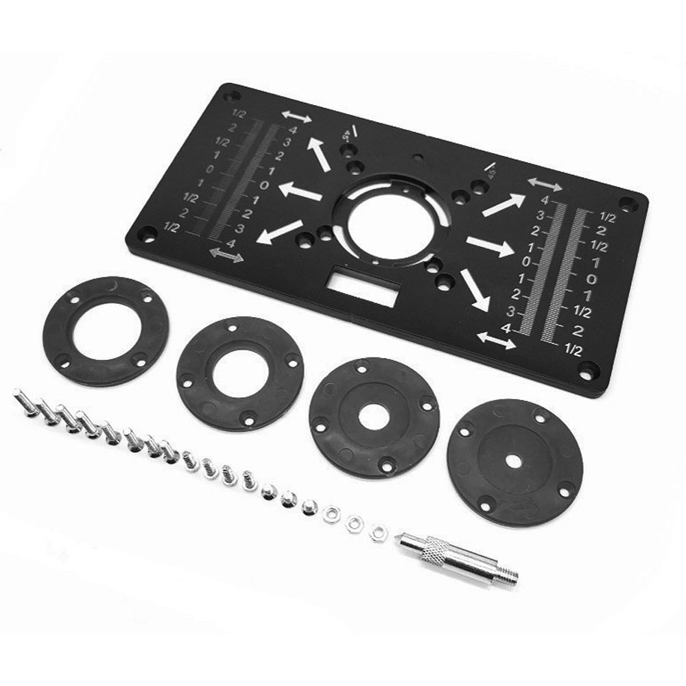 Router Table Insert Plate Work Bench Trimming Machine Engraving Flip Board Multifunctional Woodworking Benches Table