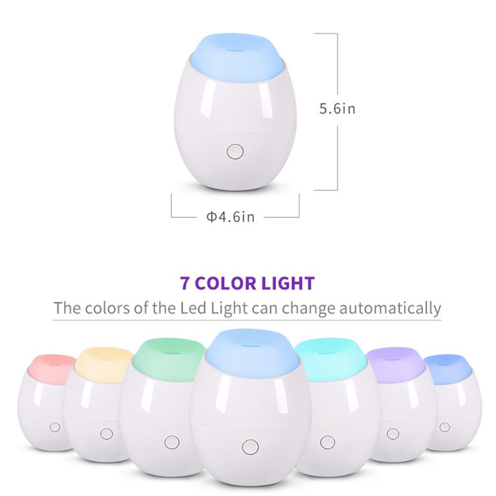120ml bil luftbefugter mini lydløs til hjemme hotel usb plug-in forstøvet æterisk olie lampe auto tilbehør