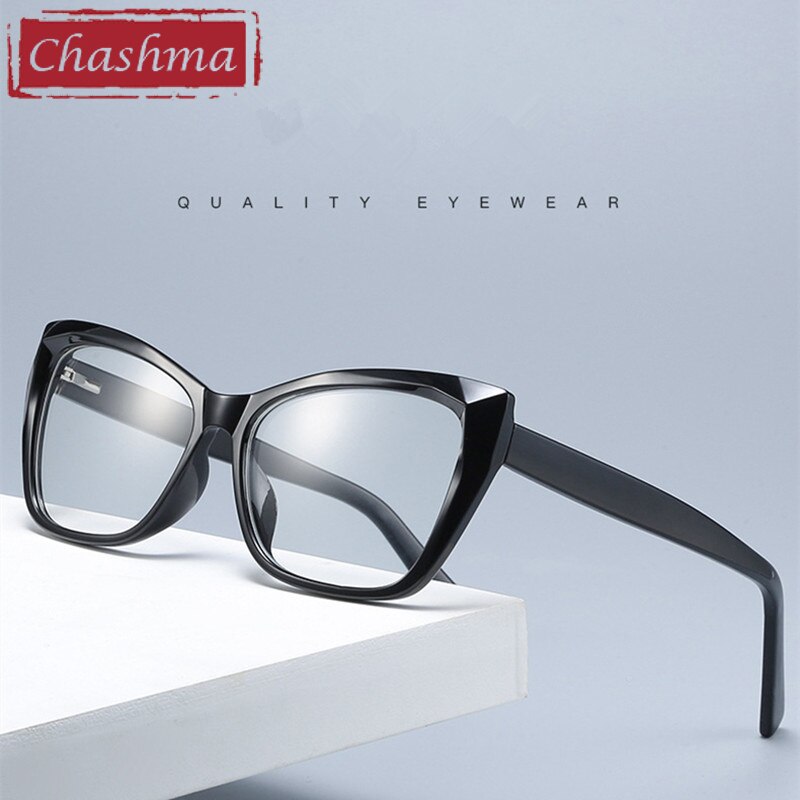 Gafas de prescripción montura de gafas de acetato tendencia de ojo de gato para mujeres gafas ópticas para lentes de receta