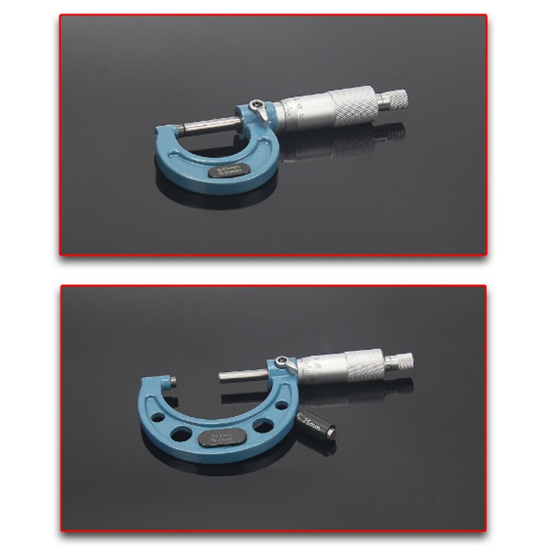 Outil de mesure micromètre à vis, outil de mesure, diamètre extérieur, tige de référence 0-75mm 0-100mm, 3 pièces, 4 pièces