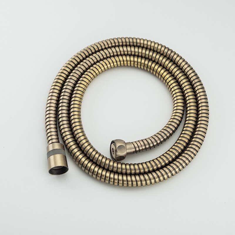 Stainless steel chrome pull out shower pipe bath basin kitchen drain faucet special hose for bathroom hardware: A7141-2