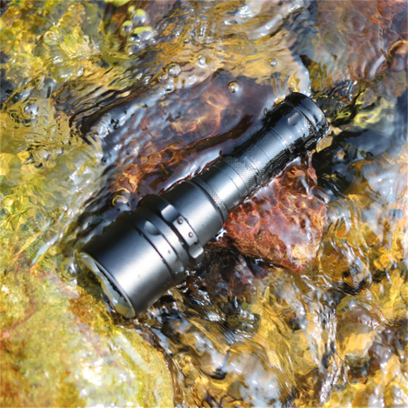 50000LM T6 L2 LED Zaklamp Duiken Onderwater 100M Scuba Fakkel Lamp Met Lader Voor Outdoor Camping Wandelen