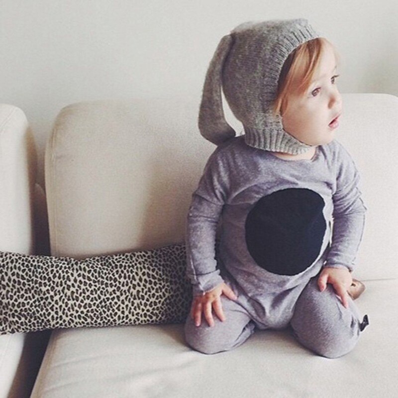 Herfst Winter Peuter Baby Gebreide Warme Muts Schattige Konijn Lange Oor Hoeden Baby Bunny Beanie Caps Foto Props