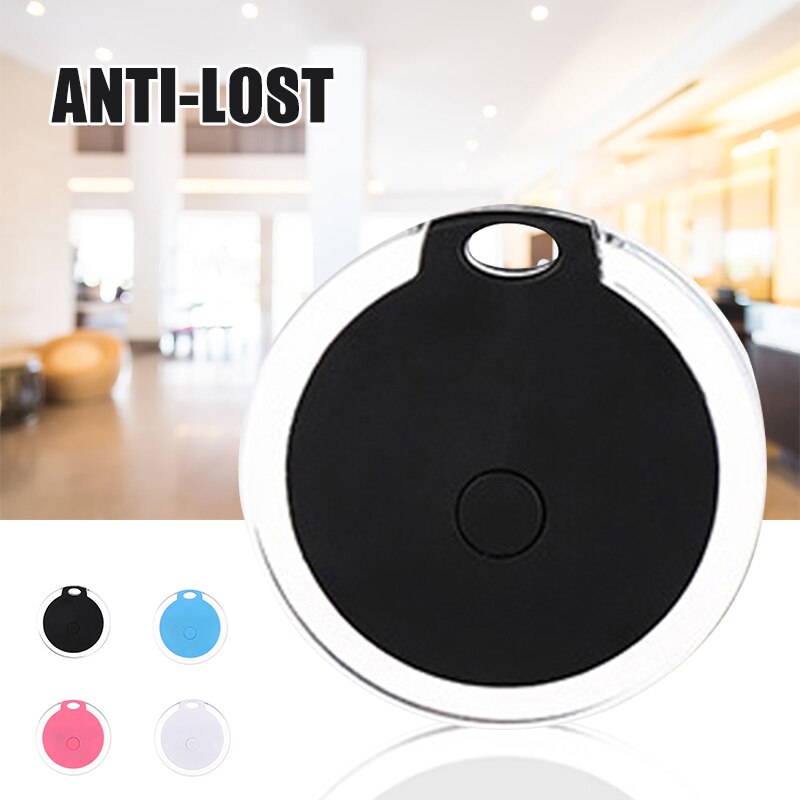 Bluetooth Tracking Locator BT 4.0 Small Portable Intelligent Anti-Lost Device Round Waterproof Alarm Anti-Lost Alarm DJA88