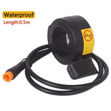 Stuur Duim Vinger Trigger Accessoires Vervangende Onderdelen Throttle Ebike Plastic Duurzaam Voor E-Bike Om De Gashendel: Waterproof