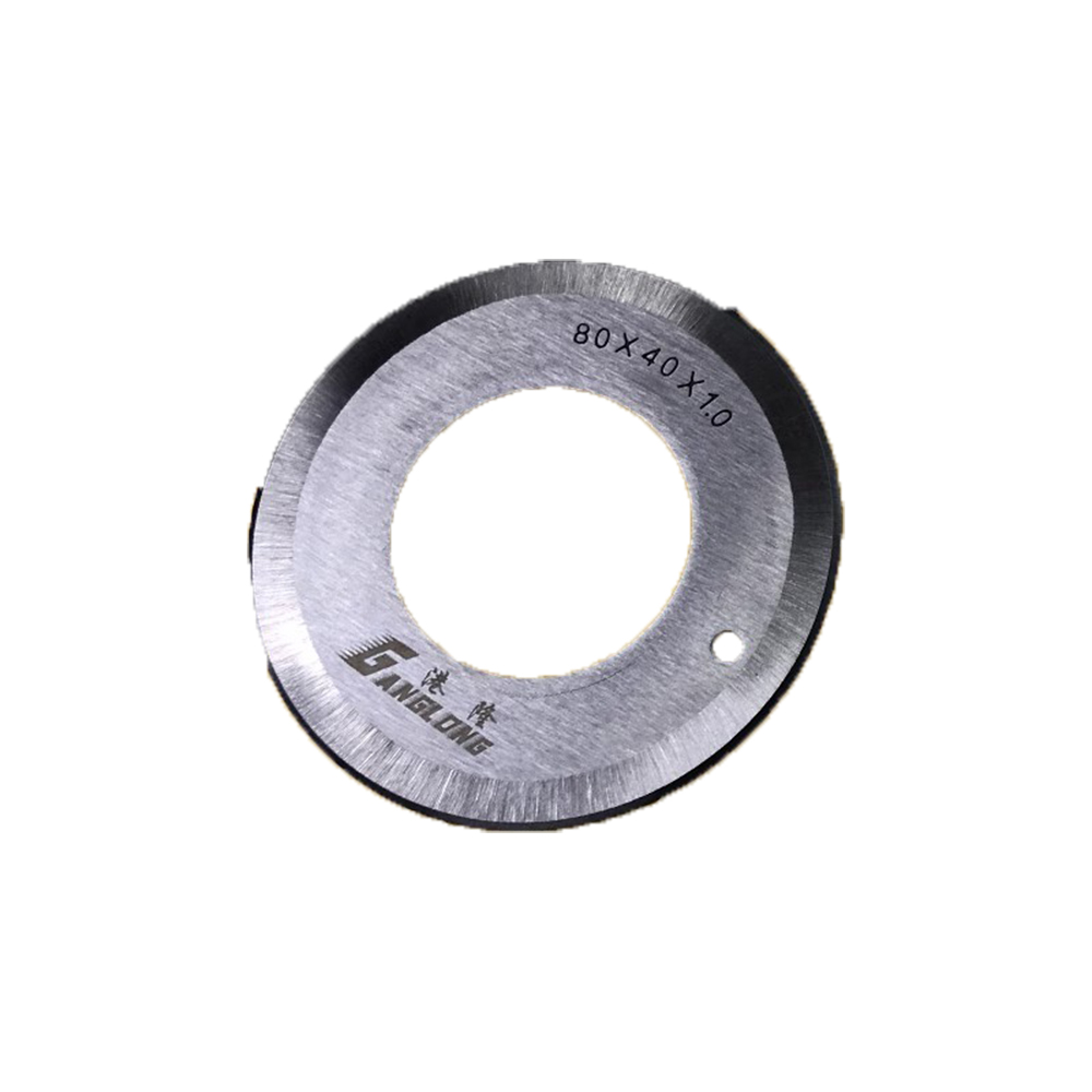 5Stck Schneiden maschine runde klinge schneiden maschine runde messer doppelseitige 80*40*1,0 leder schneiden rohr klinge